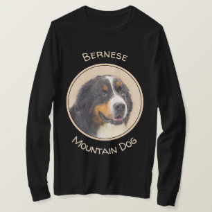 Bernese Mountain Hund Malerei - Original Hunde Kun T-Shirt
