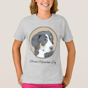 Bernese Mountain Hund Malerei - Original Hunde Kun T-Shirt