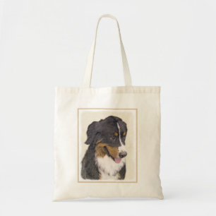 Bernese Mountain Hund Malerei - Original Hunde Kun Tragetasche