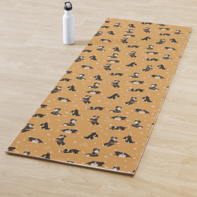 Bernese Mountain Hund Yoga Yogamatte (Beispiel)