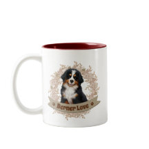 Bernese Mountain Hund Zwei-Tone-Kaffee-Tasse