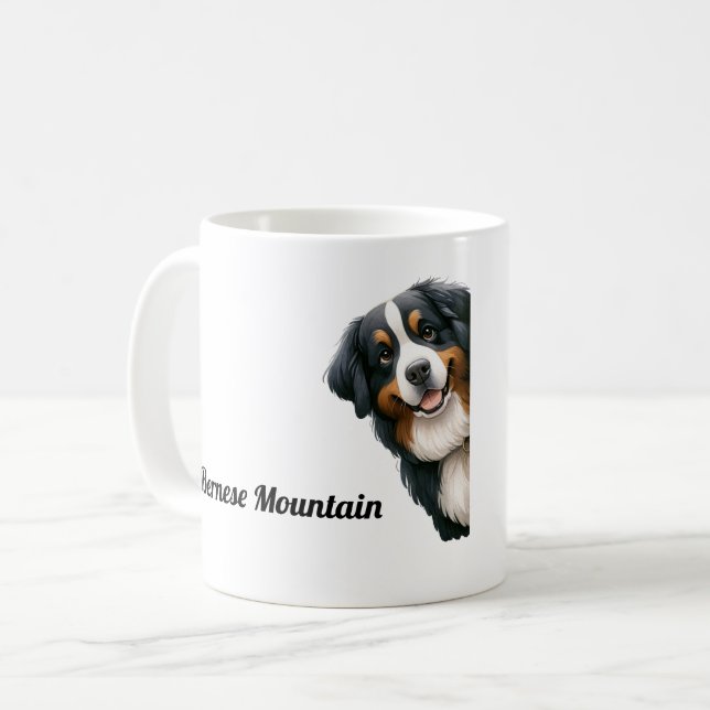 Bernese Mountain Kaffeetasse (Vorderseite Links)