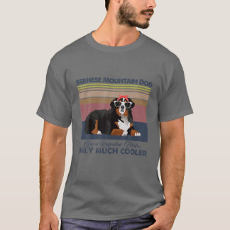 Bernese Mountain Mama Bandana Match Vintag Mother' T-Shirt
