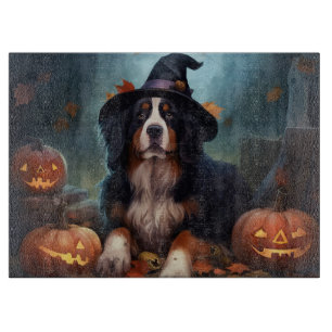 Bernese Mountain Pumpkins Halloween Beängstigend Schneidebrett