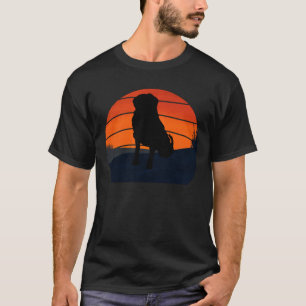 Bernese Mountain Retro Vintag — Hundeschwein T-Shirt