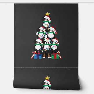 Bernese Mt Dog Puppy Christmas Tree Classic T-Shir Tapete