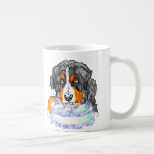 Bernese Mt Hundekuchen-Gesichts-Geburtstag Tasse