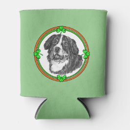 Bernese Mtn Dog St. Patricks Day Dosenkühler