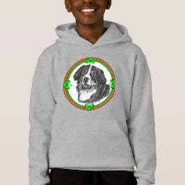Bernese Mtn Dog St Patricks Hoodie