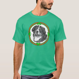 Bernese Mtn Dog St Patricks T-Shirt