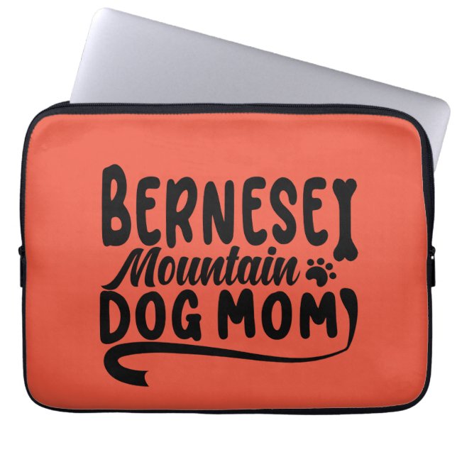Bernese Puppy Mama, Bernese Dog Mother, Bernese Ma Laptopschutzhülle (Vorderseite)