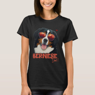 Bernesemountaindog mit Herzdekoration Bernesedad T-Shirt