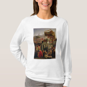 Bernhardiner, der den zweiten Kreuzzug predigt T-Shirt