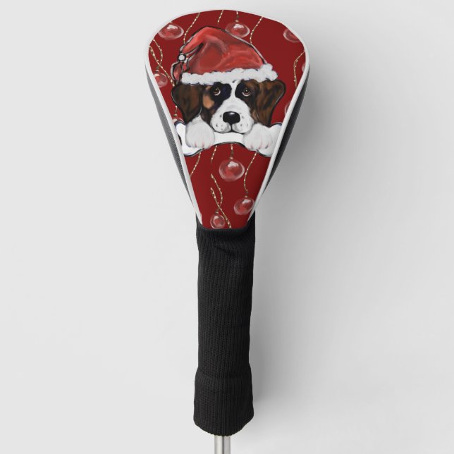 Bernhardiner  golf headcover (Vorderseite)