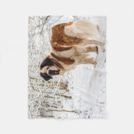 Bernhardiner-HundeFleecedecke Fleecedecke