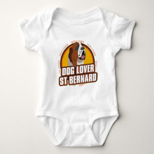 Bernhardiner-Hundeliebhaber Baby Strampler