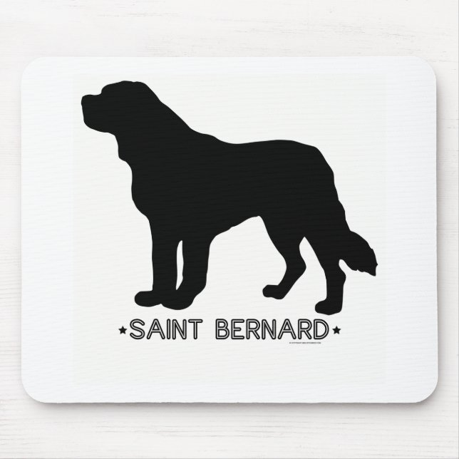 Bernhardiner Mousepad (Vorne)