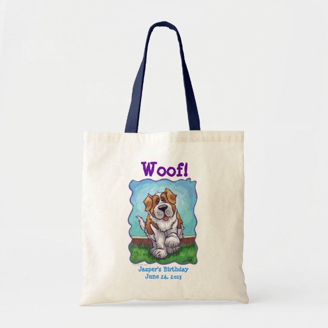 Bernhardiner-Party-Mitte Tragetasche (Vorne)