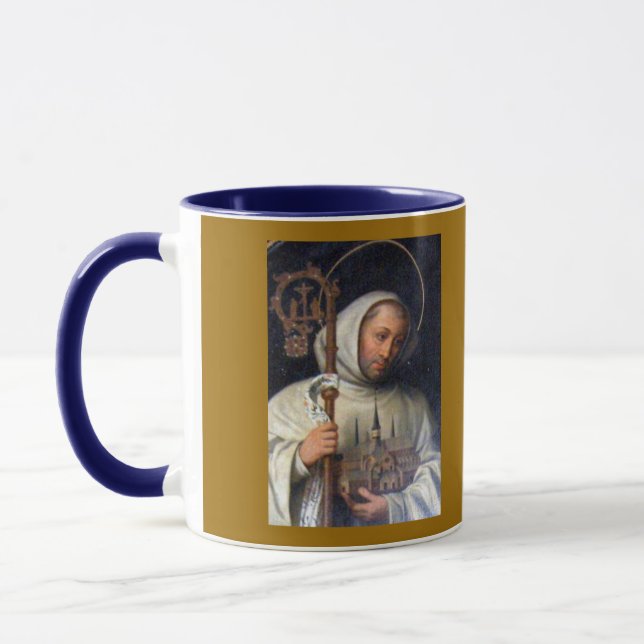 Bernhardiner von Clairvaux Schale Tasse (Links)
