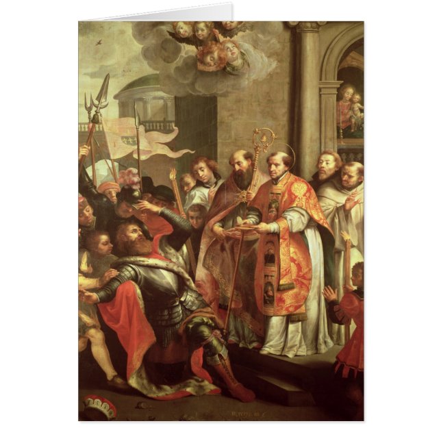 Bernhardiner von Clairvaux und Herzog von (Vorne)