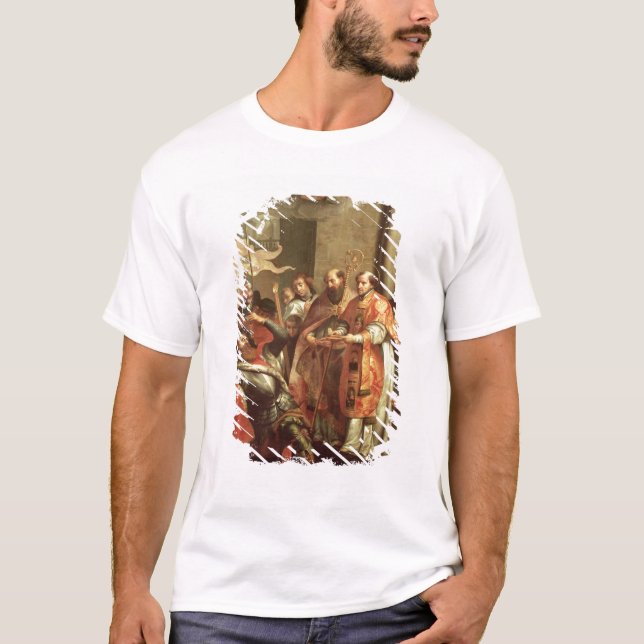 Bernhardiner von Clairvaux und Herzog von T-Shirt (Vorderseite)