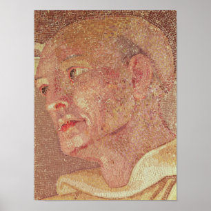 Bernhardiner von Clairvaux von der Krypta St Peter Poster