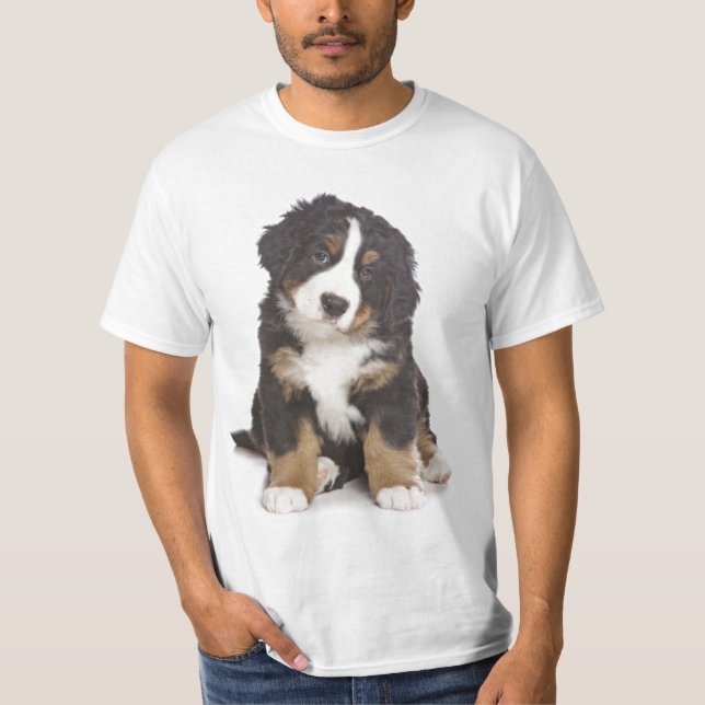 Bernhardiner-Welpe T-Shirt (Vorderseite)