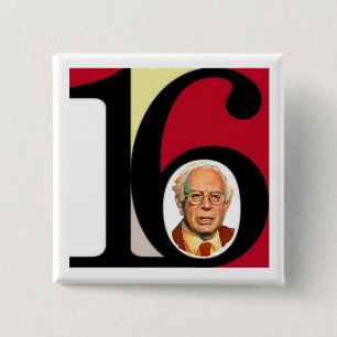 Bernie '16 button