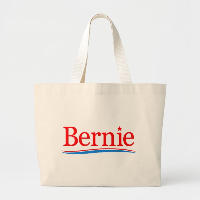 Bernie 2016 jumbo stoffbeutel (Vorne)