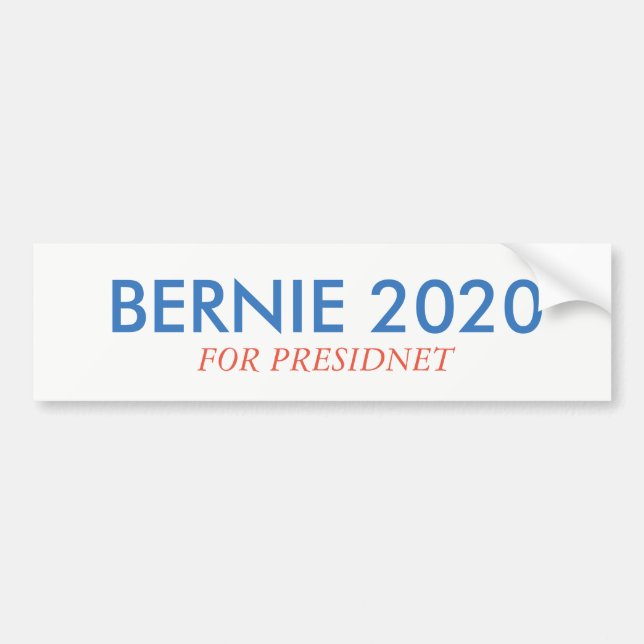 Bernie 2020 autoaufkleber (Vorne)