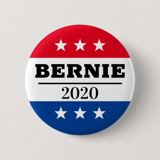 BERNIE 2020 Button (Vorderseite)