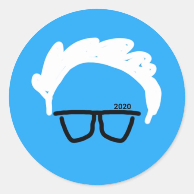 Bernie 2020 Stickers (Vorderseite)