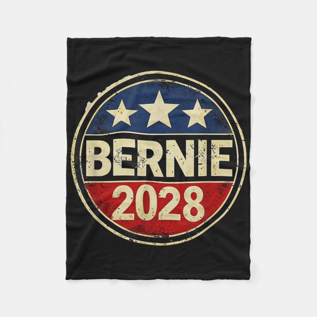 Bernie 2028 Sanders war ein Widerstand gegen die D Fleecedecke (Vorderseite)
