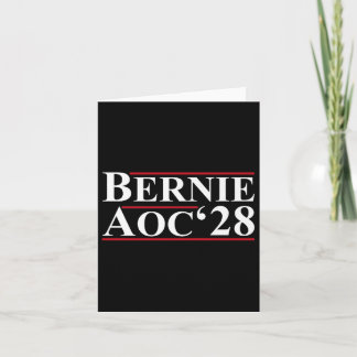 Bernie Aoc 2028 Bernie Sanders Alexandria Cortez Karte