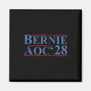 Bernie Aoc 2028 Bernie Sanders Alexandria Cortez Magnet