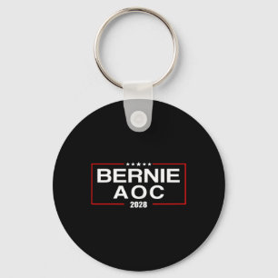 Bernie Aoc 2028 Bernie Sanders Alexandria Cortez Schlüsselanhänger