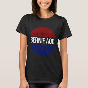 Bernie Aoc 2028 Bernie Sanders Alexandria Cortez T-Shirt