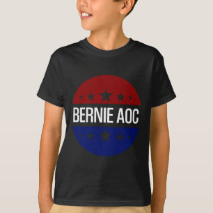 Bernie Aoc 2028 Bernie Sanders Alexandria Cortez T-Shirt
