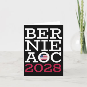 Bernie Aoc Kampagne 2028 - Kampf gegen Oligarchie  Karte