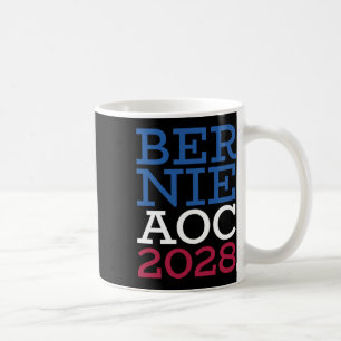 Bernie Aoc Kampagne 2028 - Patriotic Fight Oligarc Kaffeetasse