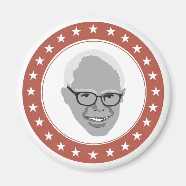 Bernie 'Feel the Bern' Sanders Magnet (Vorne)