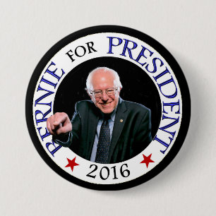 Bernie für Präsidenten 2016 Button