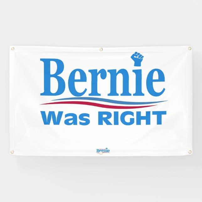 Bernie hatte recht banner (Horizontal)