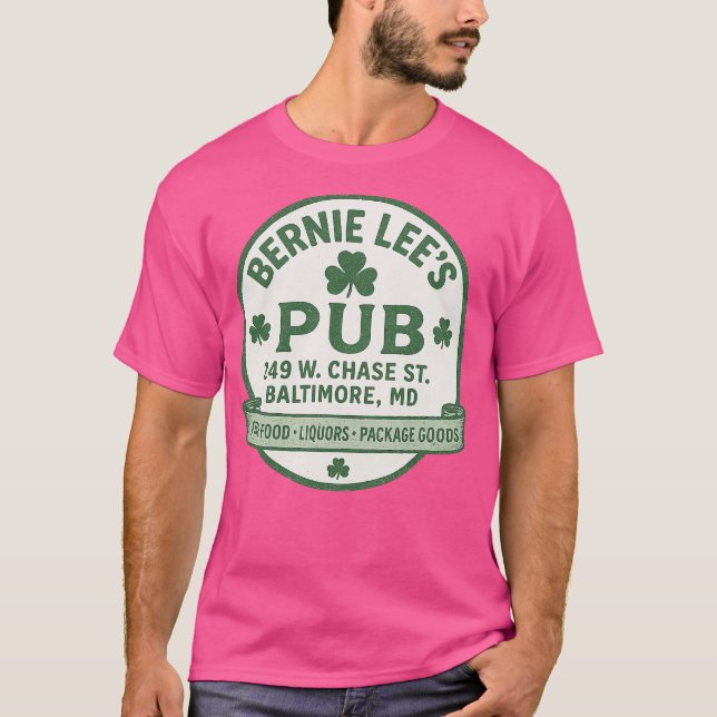 Bernie Lees Irish Pub Baltimore, MD T-Shirt (Vorderseite)