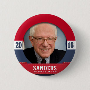 BERNIE SANDERS 2016 BUTTON
