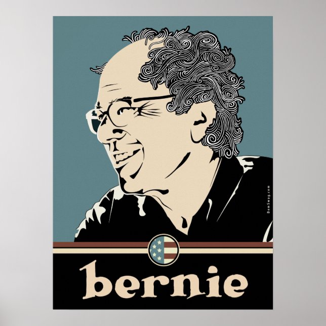 Bernie Sanders 2016 Poster (Vorne)