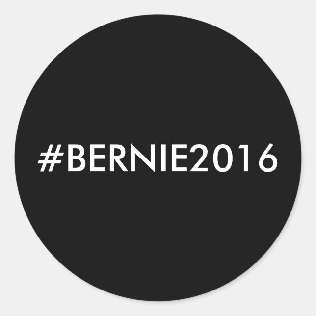 Bernie Sanders 2016 Promo Stickers (Vorderseite)