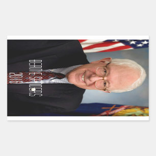 Bernie Sanders 2016 Rechteckiger Aufkleber