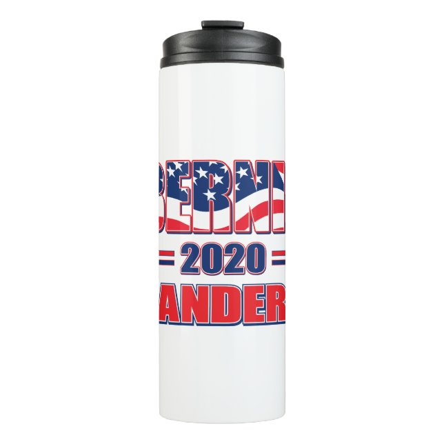 Bernie-Sanders-2020 Thermosbecher (Vorderseite)