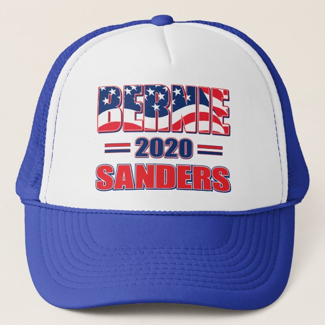 Bernie-Sanders-2020 Truckerkappe (Vorderseite)